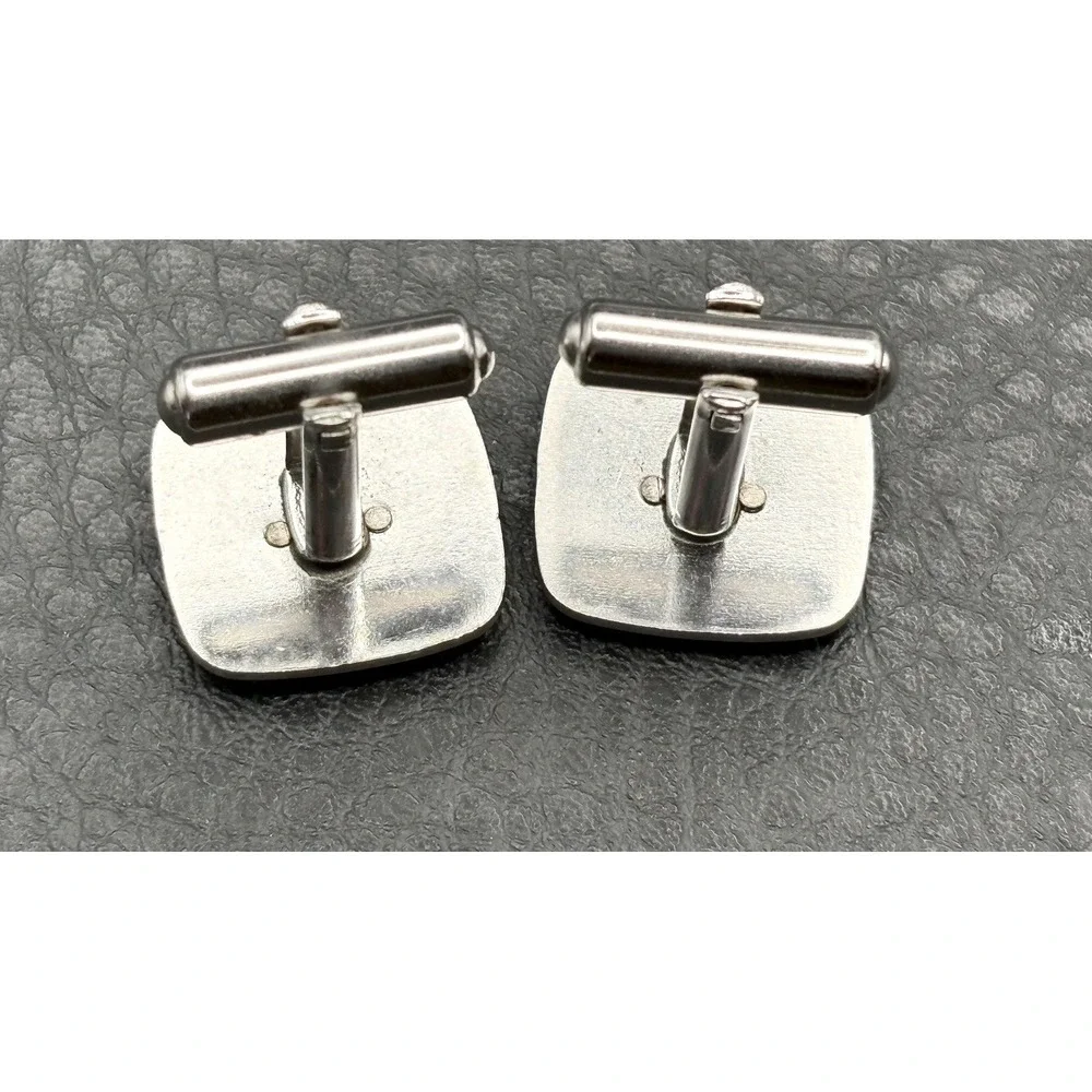 US Coast Guard Auxiliary Silver Tone Gold Tone Cufflinks